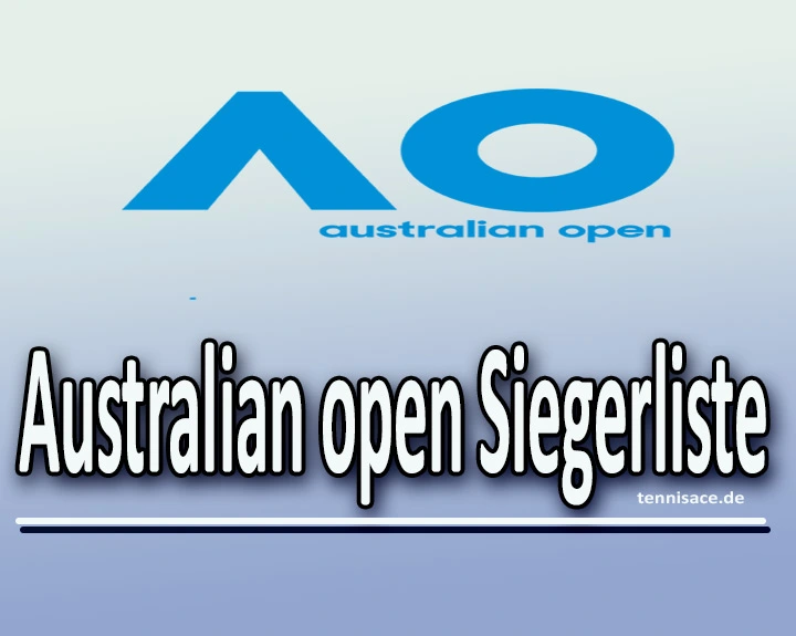 Australian open Siegerliste