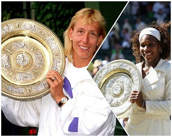 10 größten Wimbledon-Siegerinnen im Damen Einzel
